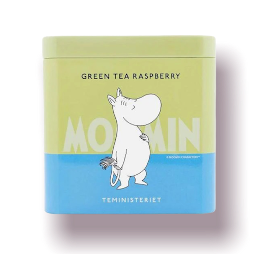 Mumin Te - Green Tea Rasberry - 100g