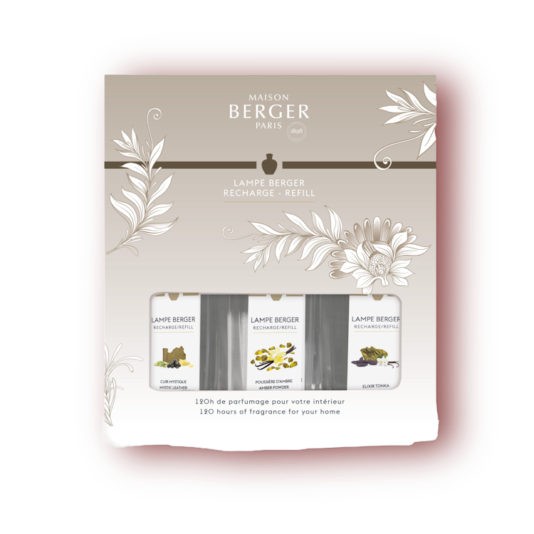 Maison Berger - Trio pack Holly - Refill doftlampa