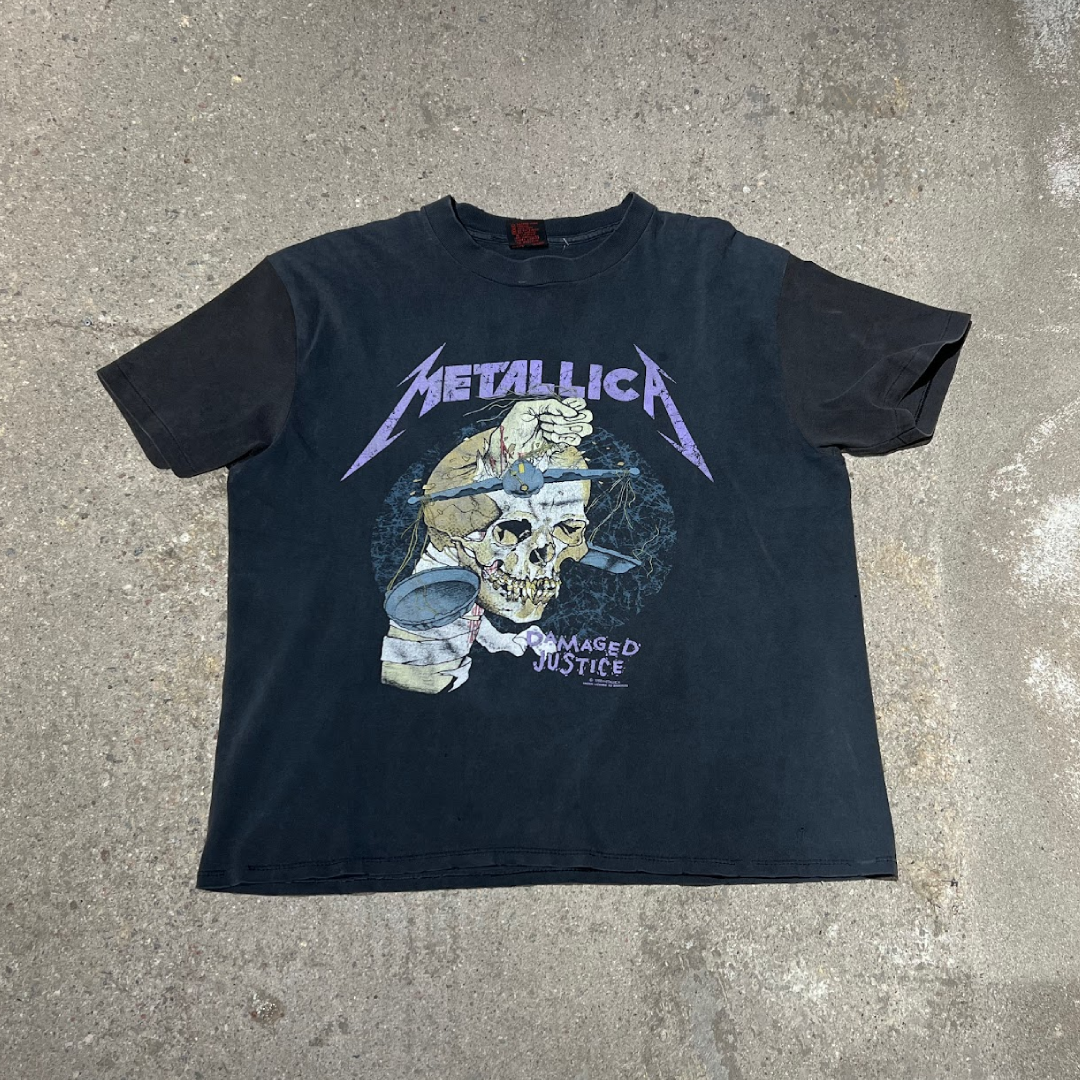 Metallica - Damaged Justice - Vintage T-shirt