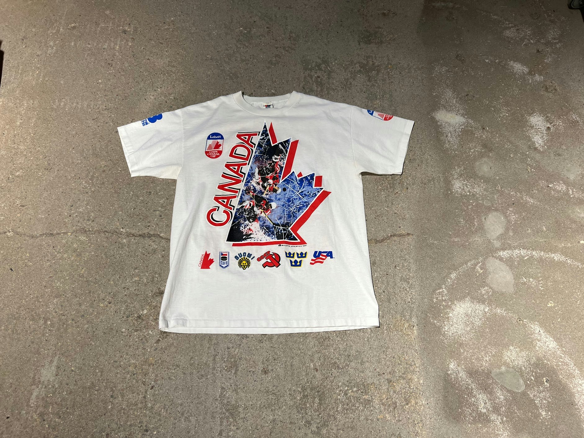 Canada Cup 1991 - Vintage T-shirt
