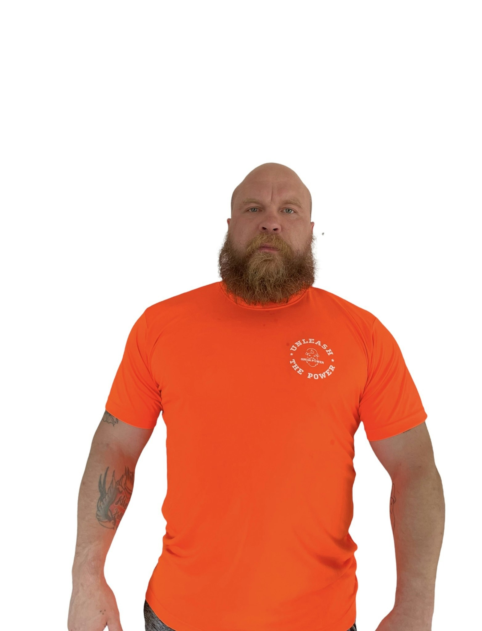 POWER T-shirt Orange Herr