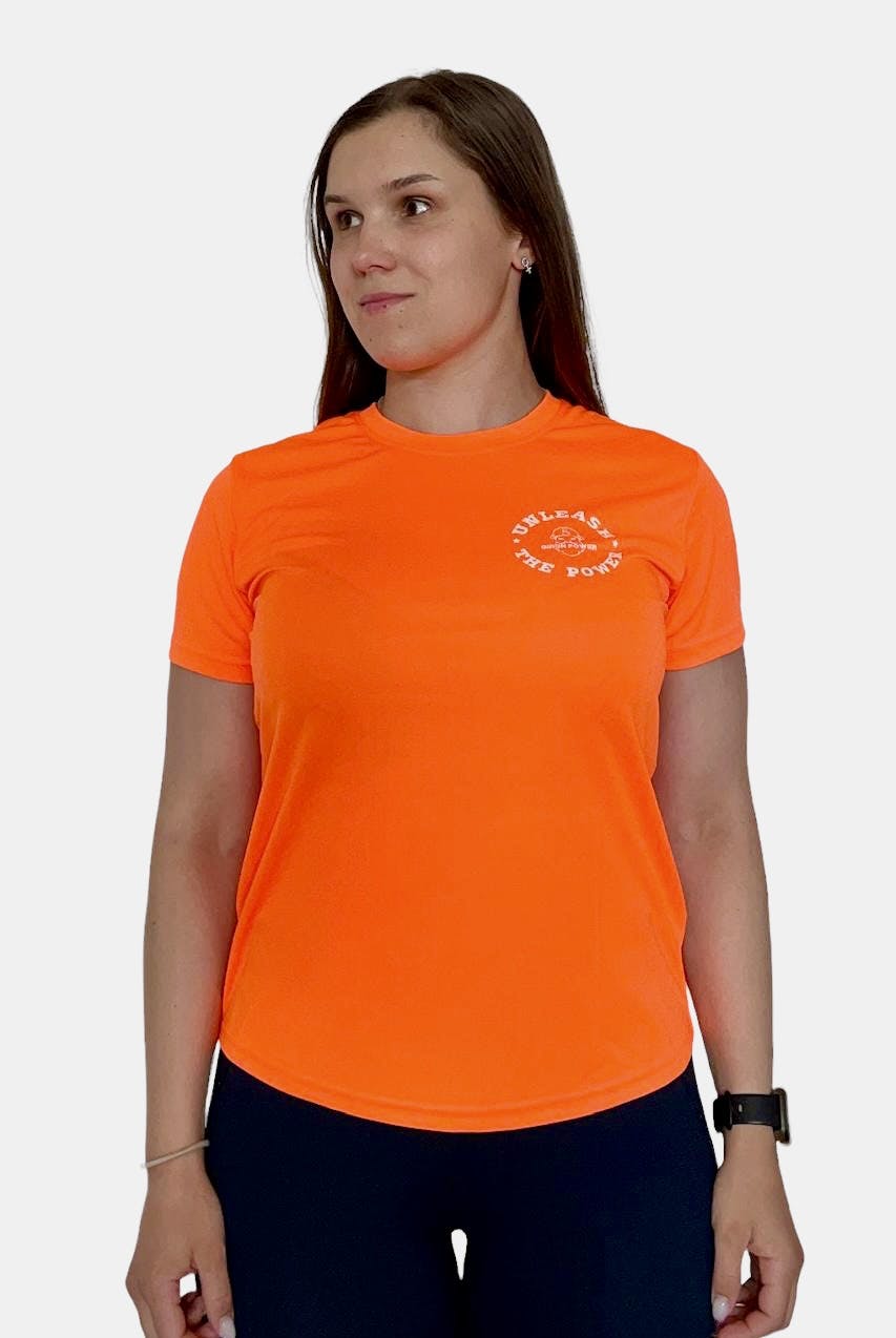 POWER T-shirt Orange Dam