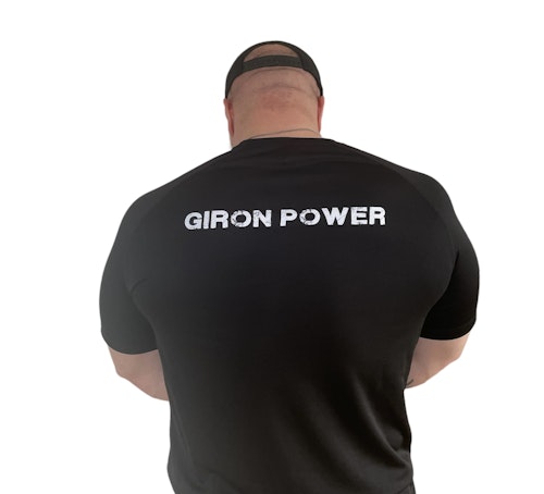 GIRONPOWER Herr Black T-shirt