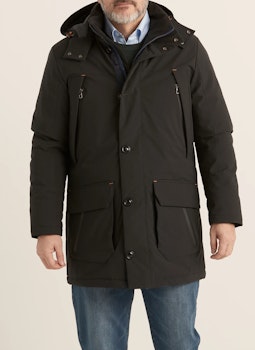 Erla | Parkas Svart