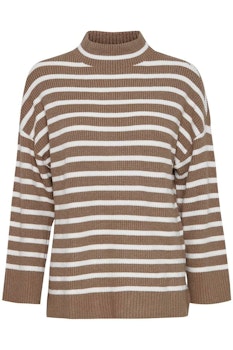 Fransa | Stickad Randig Pullover
