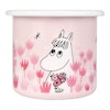 Moomin Mummi emaljekrus - I hagen rosa