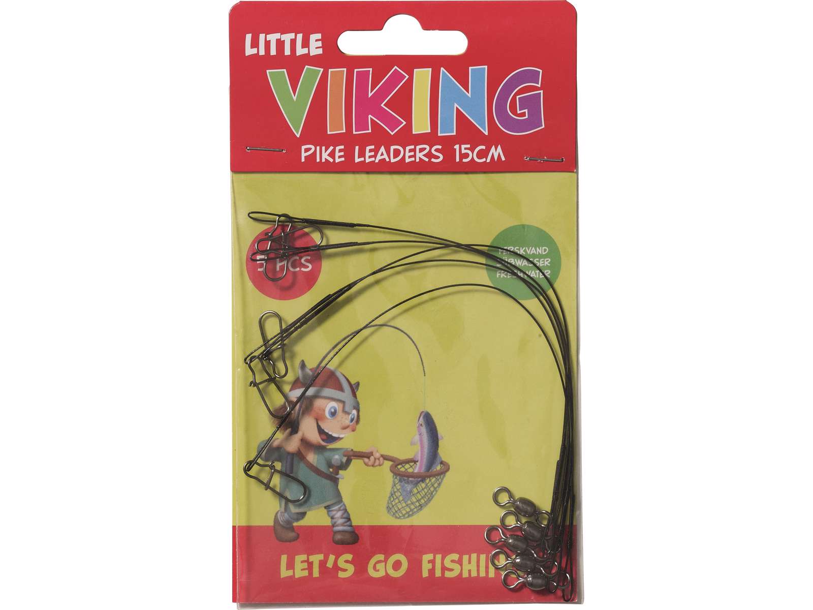 Little Viking Pike Leaders 15cm
