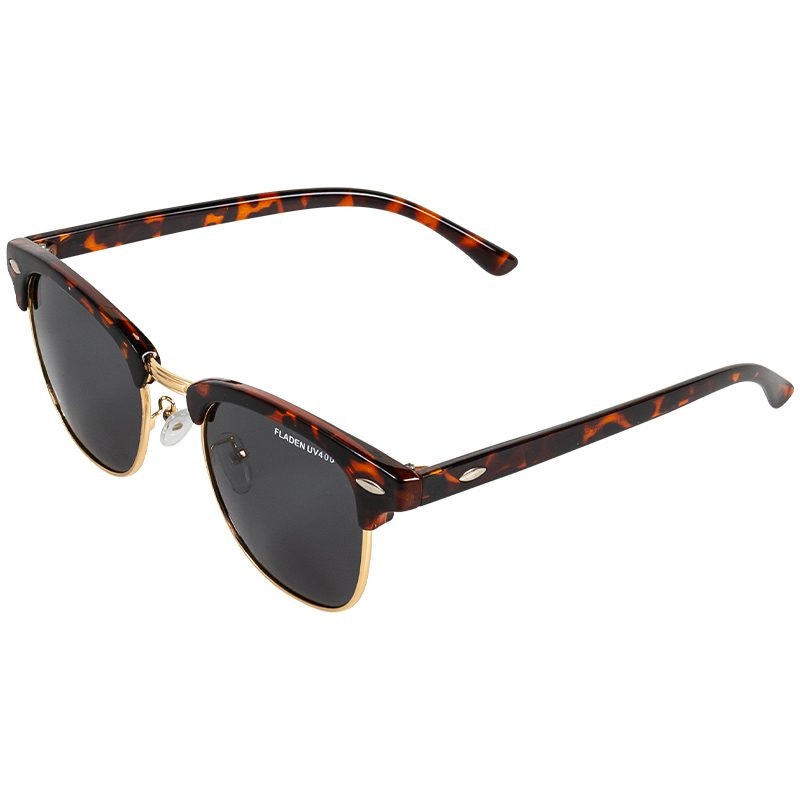 Polarized Sunglasses Clever Brown Frame Grey Lens