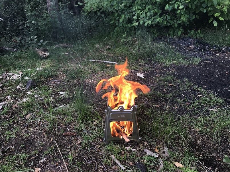 Outdoor Stove Briv rostfri med väska