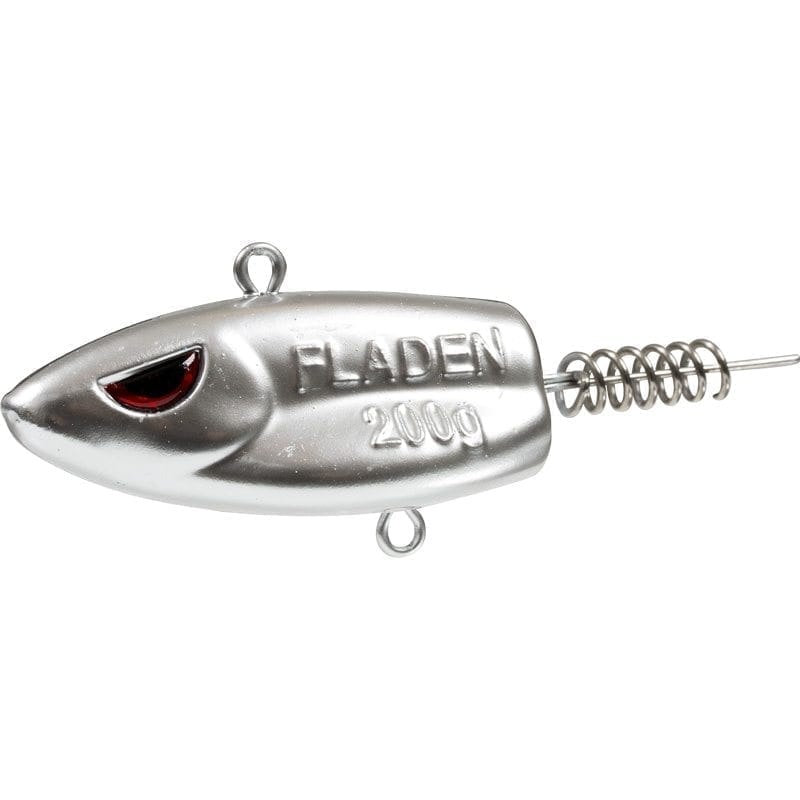 Jig head with bait screw Silver