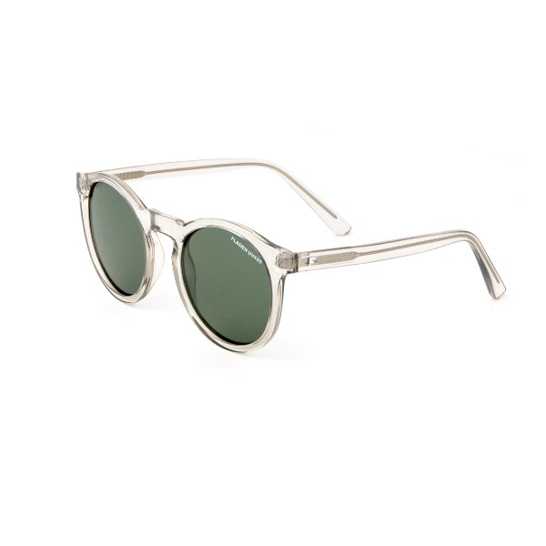 Polarized Sunglasses Professor Clear & Green