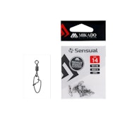 Snap - Hooked Rolling Swivel 10st