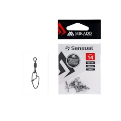 Snap - Hooked Rolling Swivel 10st
