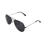 Polarized sunglasses Focus black frame grey lens