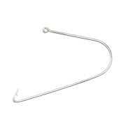 Wiggler Angelkrok Silver – 5-pack (Storlek 4)