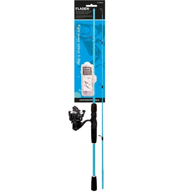 Fladen Fighter Junior 5-20g (165cm) m betesbox