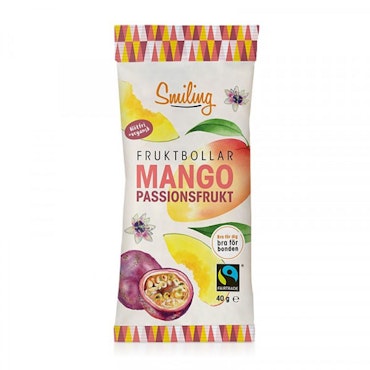 Fruktbollar Mango & passion