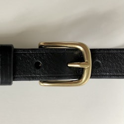 Bälte Enkel 25 mm i Oxhud