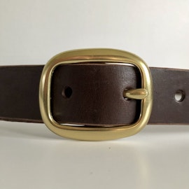 Bälte Dubbel 25 mm i Butteroläder