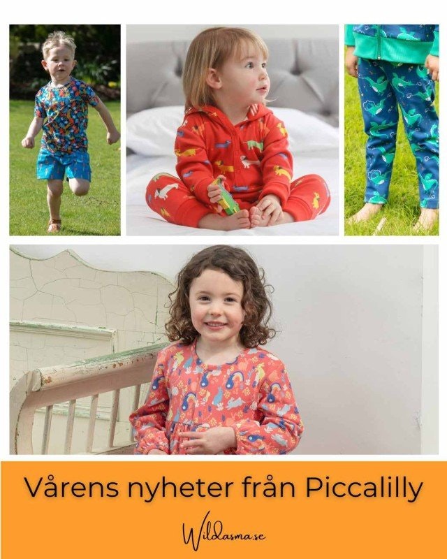 🌸 Vårens Färgglada Mode till Barnen Från Piccalilly