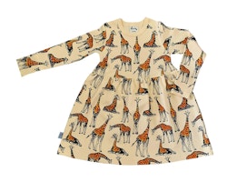 Barnklänning Giraffer - 1-6år