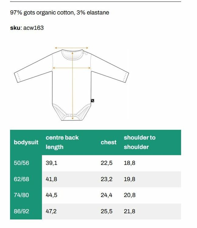 Babybody Ekollon - 74/80cl