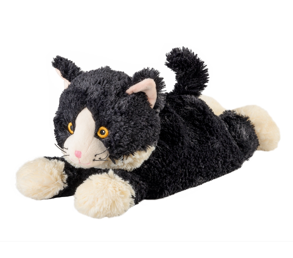 Warmies värmenalle katt svart gosedjur