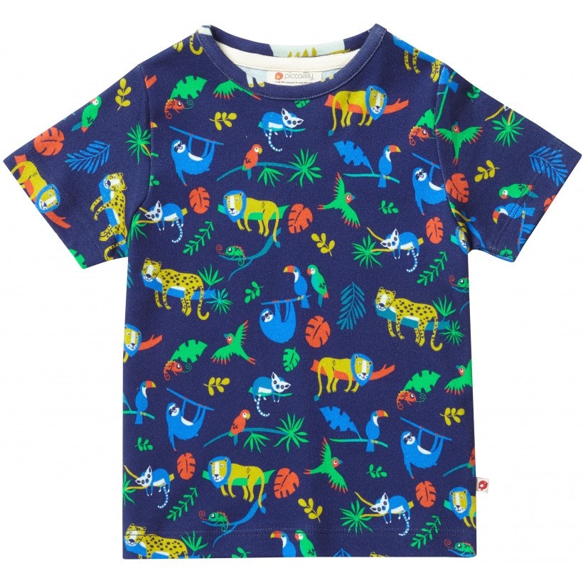 T-shirt kortärmad - Safari 12-18mån