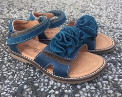 Sandal blå med volang -Stl 27