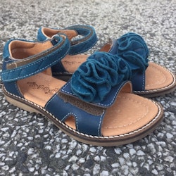 Sandal blå med volang -Stl 27