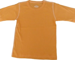 Basic t-shirt kortärmad ljusorange 80-110cl