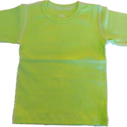 Basic t-shirt kortärmad limegrön 70/86cl