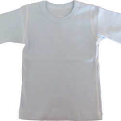 Basic t-shirt kortärmad ljusblå 70/80cl, 80/90cl