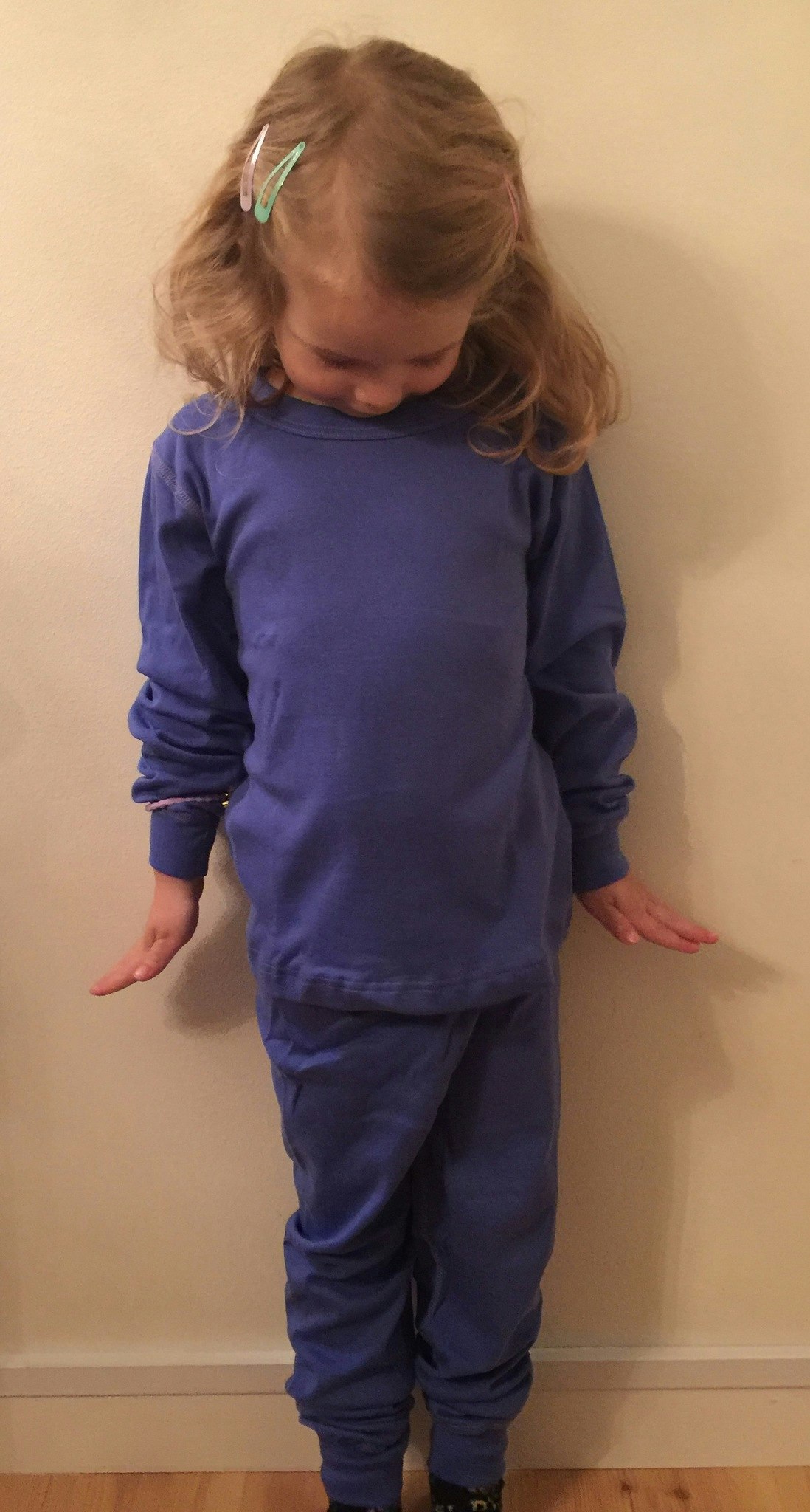 pyjamas blå - 110-150cl