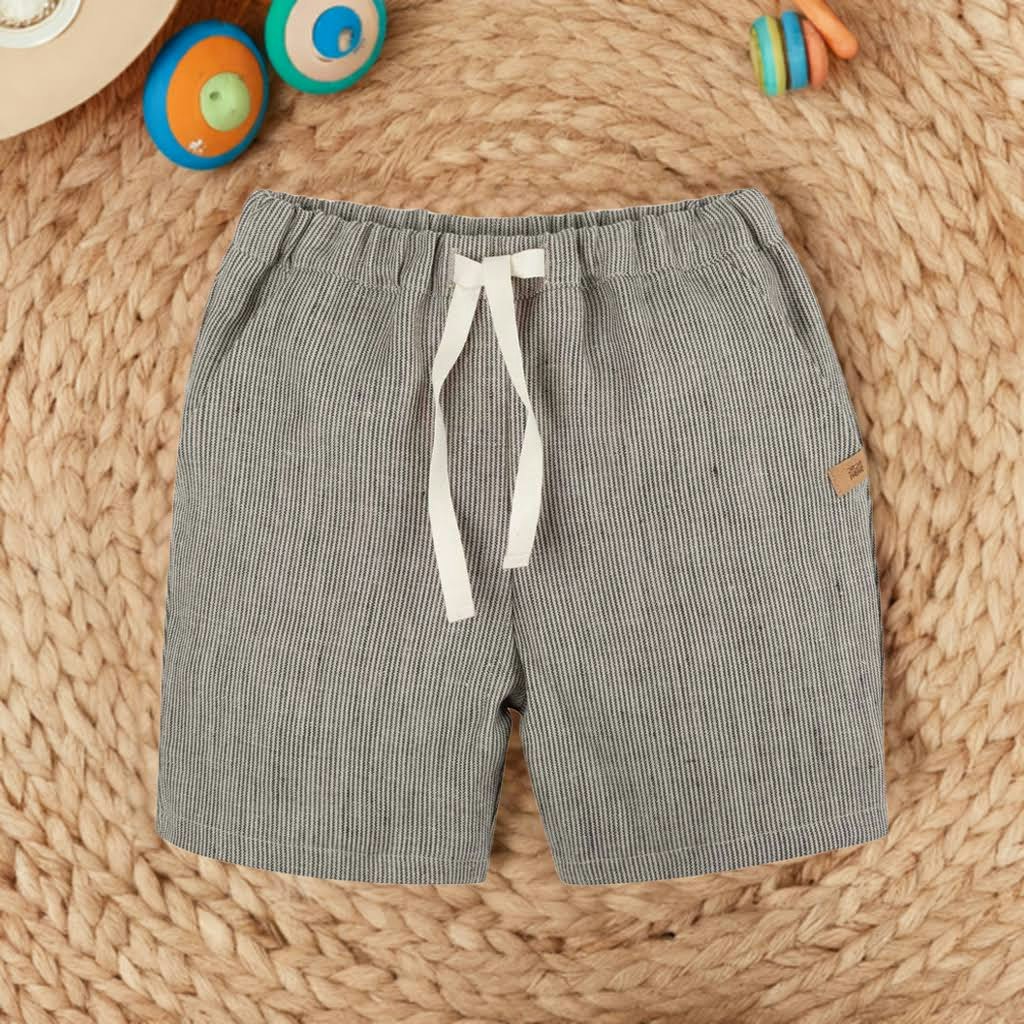 Sommarkläder shorts barn linne randiga