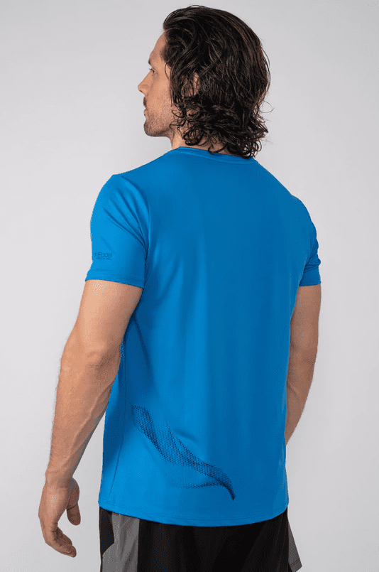 Silva blå padel t-shirt