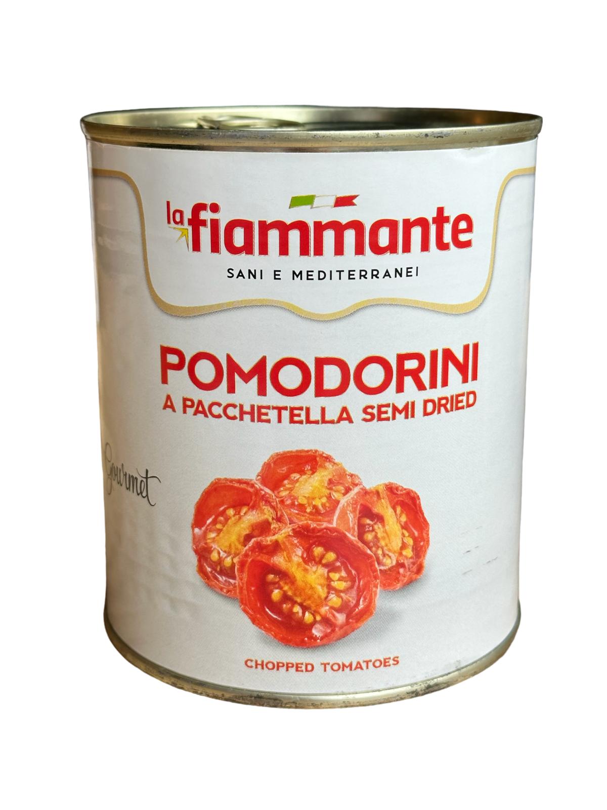 Pomodorini a pacchetella semi dried 750 g
