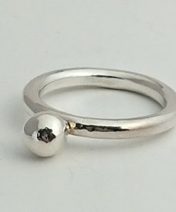 Ring Mixa 3 mm med kula