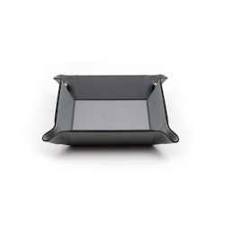 Firenze Leather Tray Grey