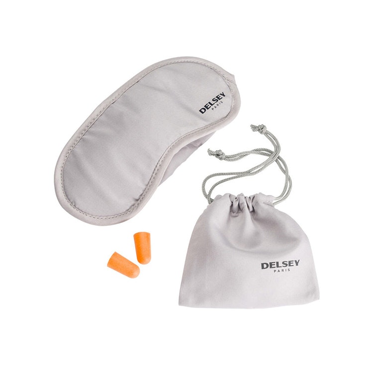 Delsey Eye Mask and Earplugs Set