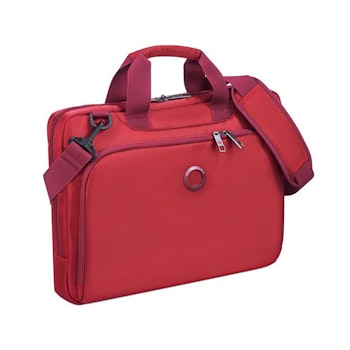 Delsey Esplanade Laptop Bag Red