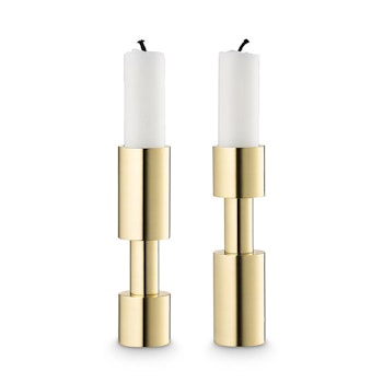 H.Skjalm P. Sunday Candlestick Polished Brass