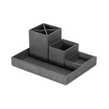 Bigso Box of Sweden Lena Desktop Organizer Grey