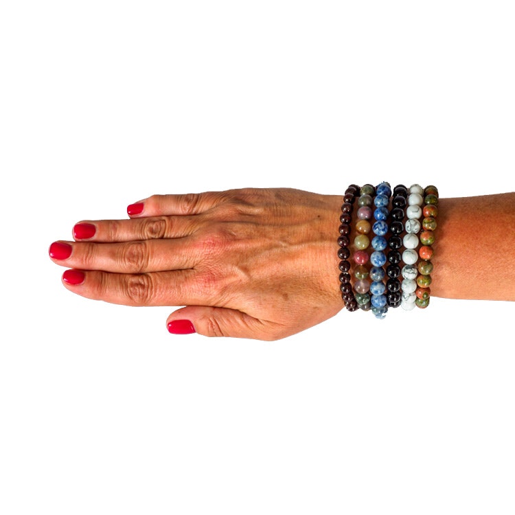 Power Bracelet White Jasper