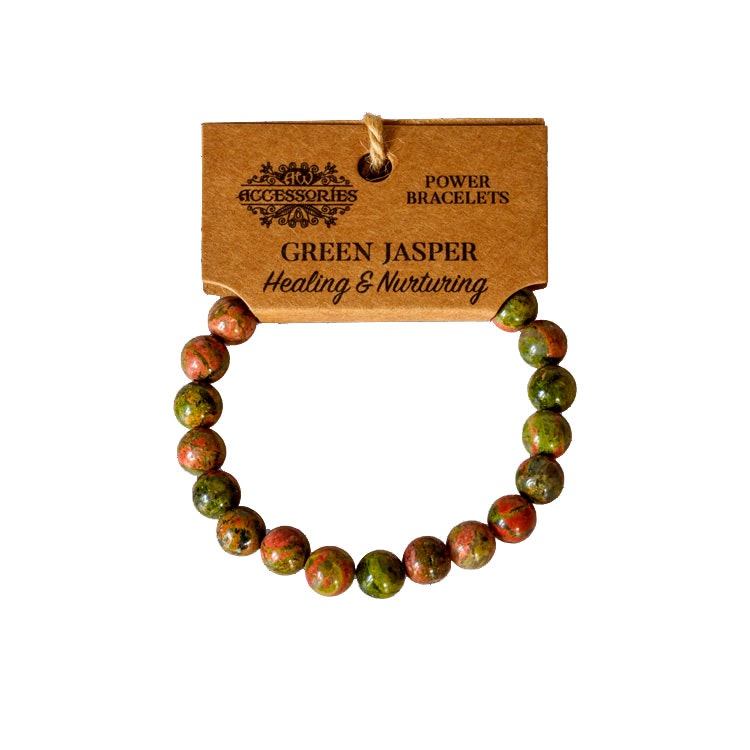Power Bracelet Green Jasper