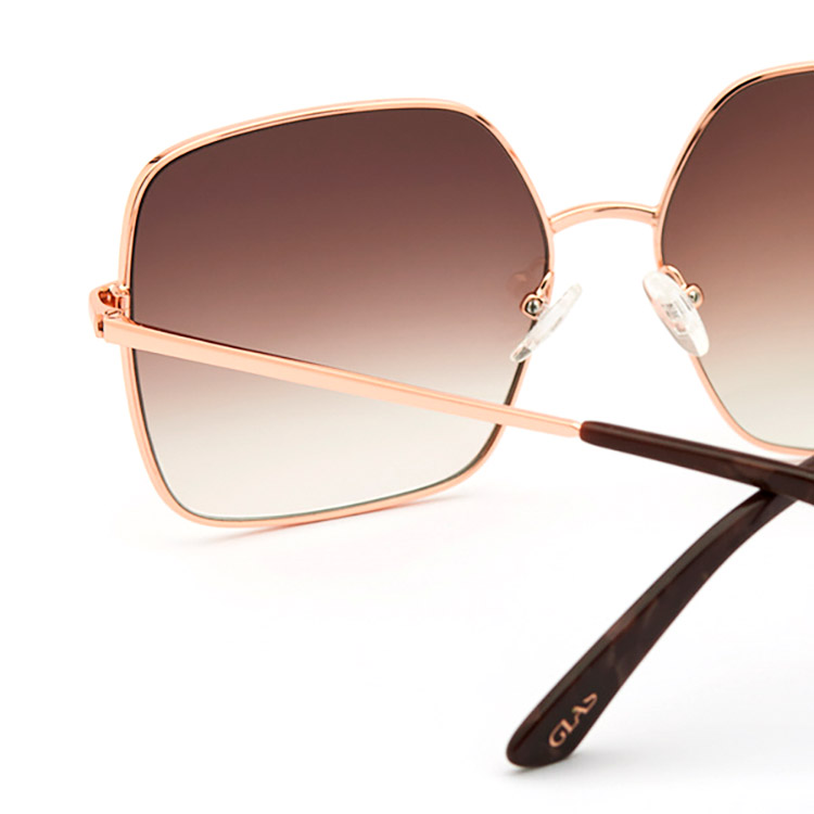 GLAS Wilma Rose Gold Tinted Readers
