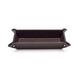 Firenze Leather Tray Small Brown