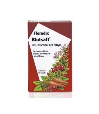 Salus Floradix Blutsaft, 50 tabletter