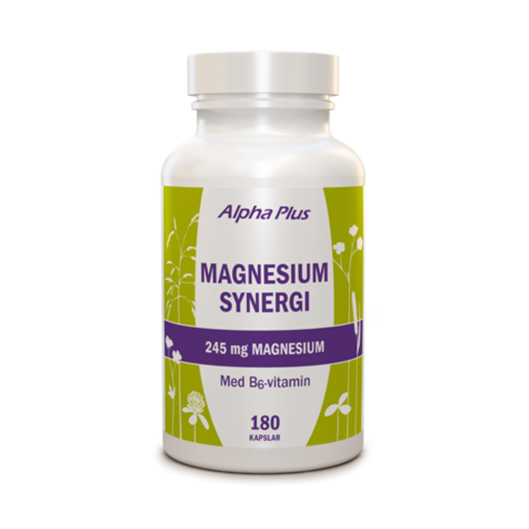 Alpha Plus Magnesium Synergi, 180 kapslar