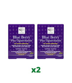2 x Blue Berry Plus Ögonvitamin, 120 tabletter